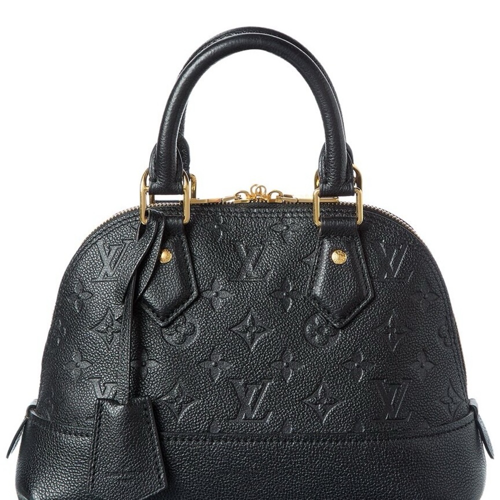 Black Leather Handbag